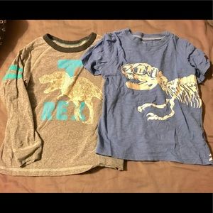 Boys’ Size 6 Dinosaur Shirt Lot